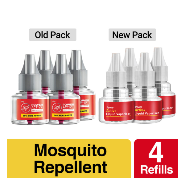 Good knight Power Activ+ Liquid Vapourizer – Mosquito Repellent Refill- BQL1021