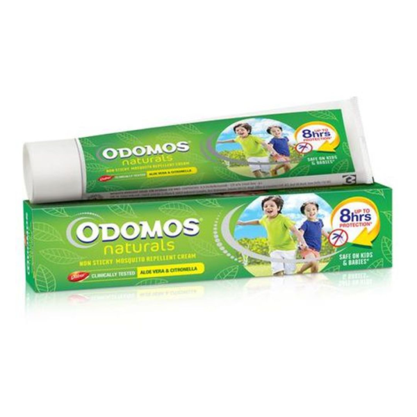 Odomos Naturals Non-Sticky Mosquito Repellent Cream- BQL1023