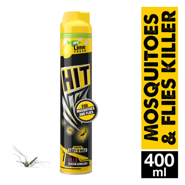 HIT Flying Insect Killer - Mosquito & Fly Killer Spray - Lime Fragrance- BQL1038