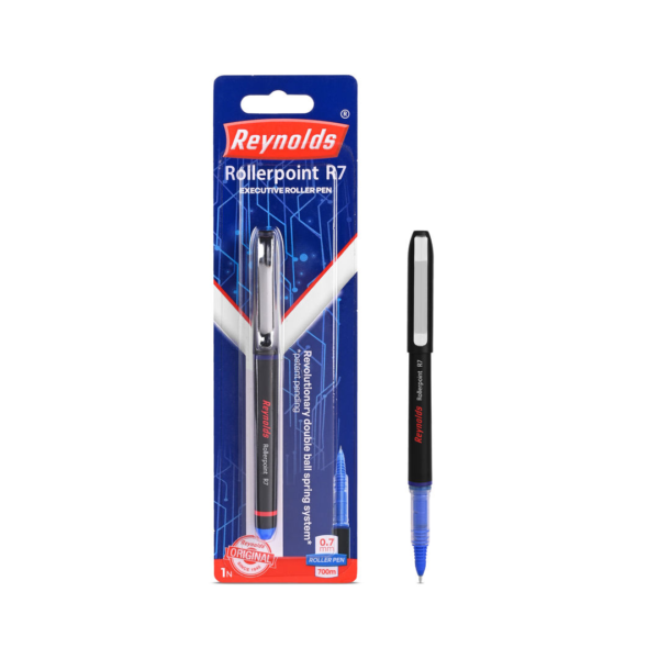 Reynolds R7 Roller Ball Pen For Professional (Blue Pen)- XUG1016