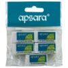 Apsara Non Dust Eraser - Smooth and Clean Erasing- QLZ1008 - Image 5