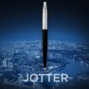 Parker Jotter Standard Ball Pen Black Body (Blue Ink)- XUG1019 - Image 4