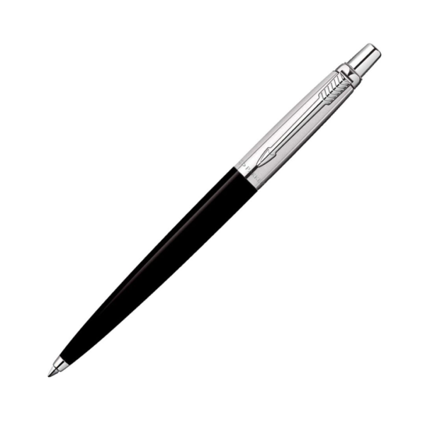 Parker Jotter Standard Ball Pen Black Body (Blue Ink)- XUG1019