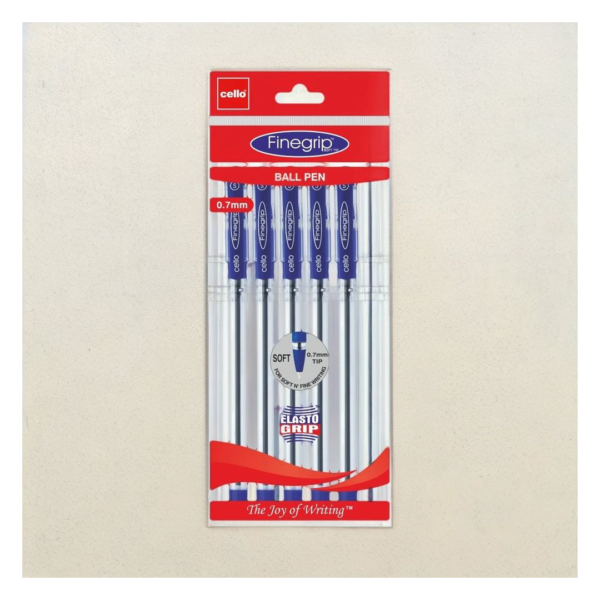 Cello Fine Grip Ball Pen Blue- XUG1021