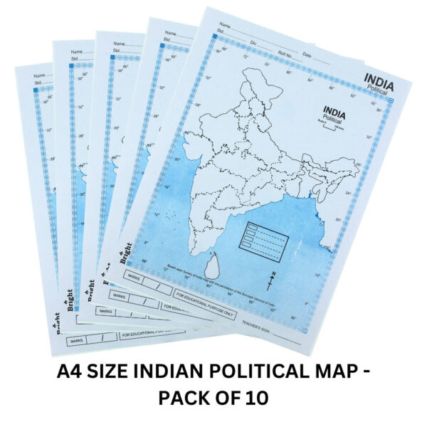 India Political Map- QLZ1010