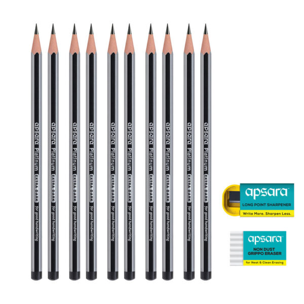 Apsara Platinum Extra Dark Pencil- XUG1027 - Image 3