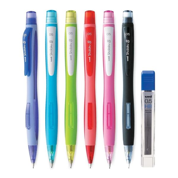 Uniball Shalaku M5-228 Mechanical Pencil 0.5 Mm Assorted Body Pack Of 1- XUG1029 - Image 4