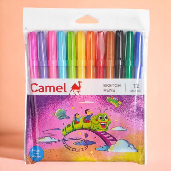 Camel Sketch Pens 12 Shades- BSX1002