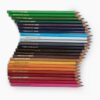 Camlin Colour Pencils Assorted Pack Of 24 Shades With Sharpener, Full Size- BSX1006 - Image 3