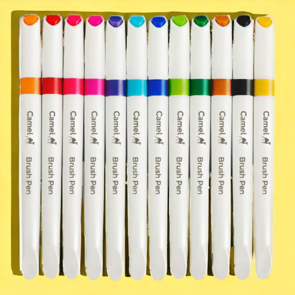 Camel Brush Pen 12 Shades- BSX1014