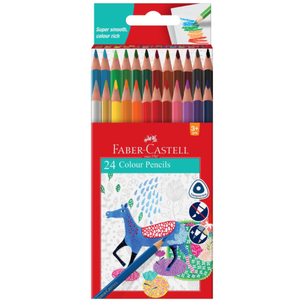 Faber-Castell Colour -Me Grip Pack Of 24- BSX1027