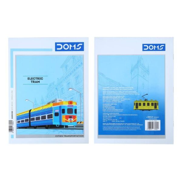 Doms Single Line (Cities Transportation Design) Note Book - (24 cm x 18 cm)- MXP1006 - Image 4