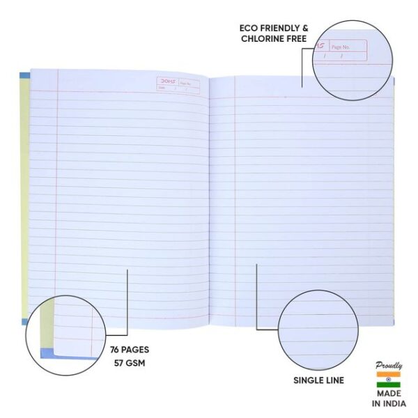 Doms Single Line (Cities Transportation Design) Note Book - (24 cm x 18 cm)- MXP1006 - Image 5