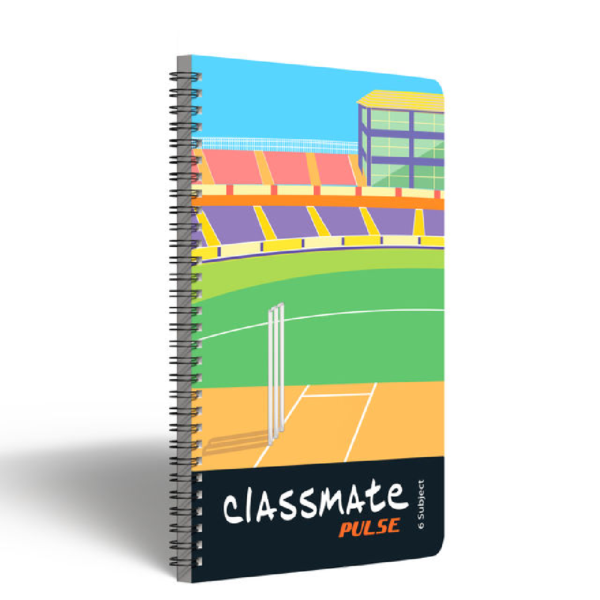 Classmate Single Line Spiral Notebook (267 x 203mm, Assorted Design)- MXP1018