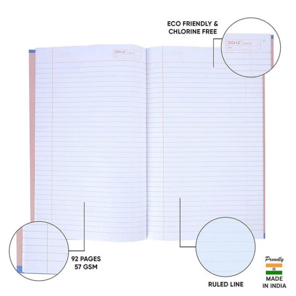 Doms Single Line Note Book (Art Of God Series)- MXP1019 - Image 2