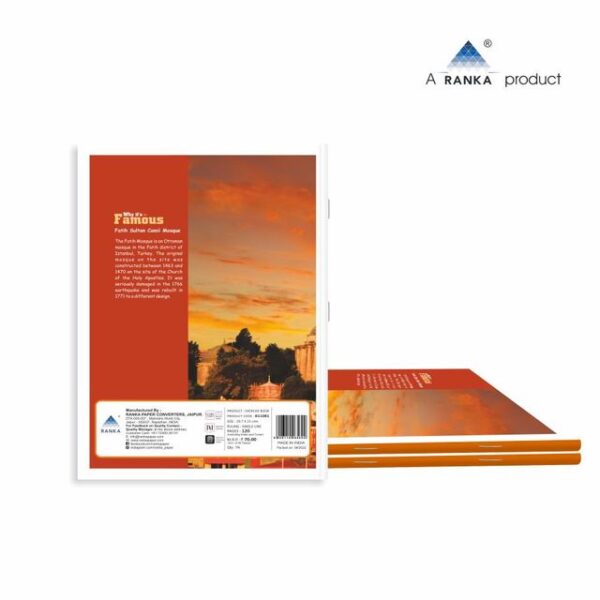 A4 Single Line Notebooks-Pack of 2-120 Pages (Assorted Prints)- MXP1020 - Image 2
