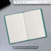 Paperkraft Unruled Debossed PU Notebook (210 x 145mm, 192 Pages)- MXP1030 - Image 4