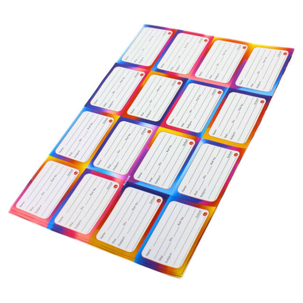 School Notebook Name Stickers- MXP1033 - Image 3