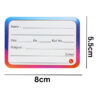 School Notebook Name Stickers- MXP1033 - Image 4