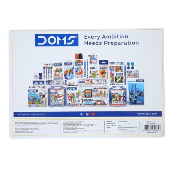 Doms Yellow Drawing Book- 36 Pages- MXP1040 - Image 2