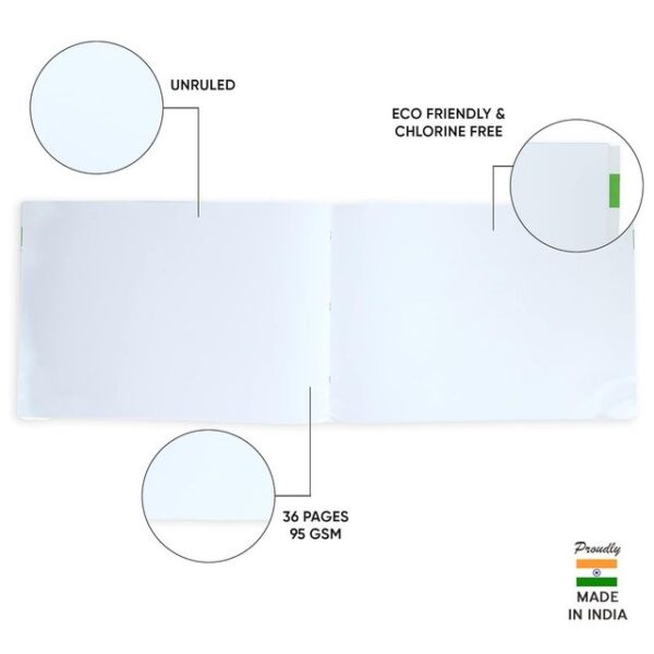 Doms Yellow Drawing Book- 36 Pages- MXP1040 - Image 5