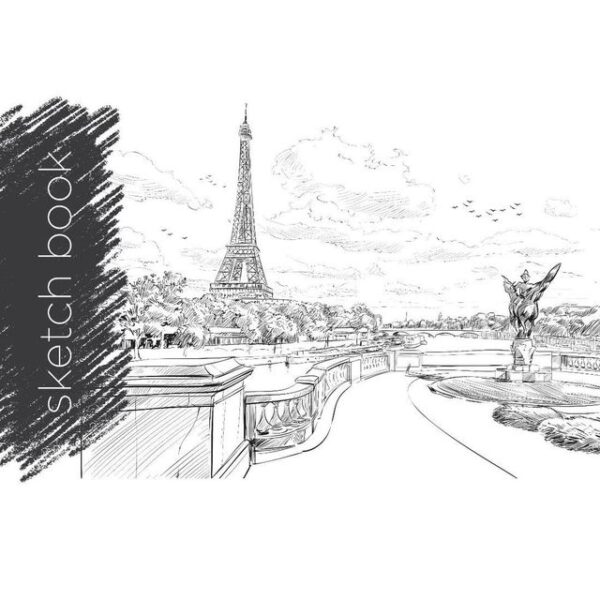 Doms Sketch Book Wiro- 150 gms Paper 72 Pages (27.5 cm x 34.7 cm)- MXP1042 - Image 3