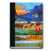 Navneet Youva Case Bound 5 Subject Single Line Notebook 400 Pages 18.5x24.7cm Multicolored- MXP1044 - Image 2