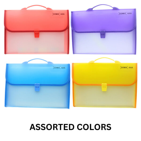 Expanding File Folder- Assorted Color- JMZ1004 - Image 2
