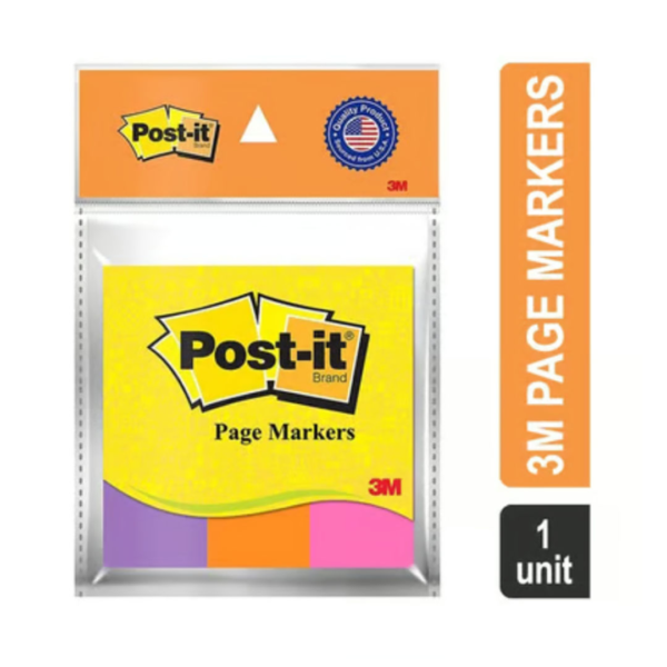 Post-it Sticky Notes - 25 mm X 76 mm | Multicolour | Paper | Rectangular | 150 Sheets- JMZ1016