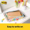 Post-it Sticky Notes - 25 mm X 76 mm | Multicolour | Paper | Rectangular | 150 Sheets- JMZ1016 - Image 5