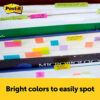 Post-it Sticky Notes - 25 mm X 76 mm | Multicolour | Paper | Rectangular | 150 Sheets- JMZ1016 - Image 4