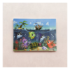 Chrome Pp Fc Document Bags With Sea World Printed On Front & Back (Multicolour)- JMZ1017 - Image 2