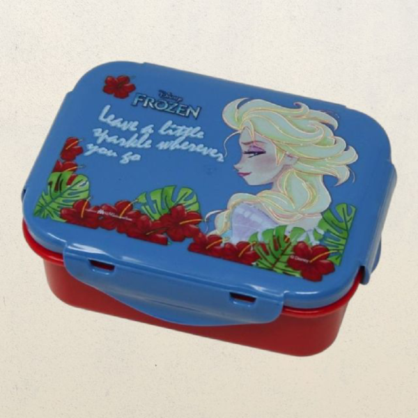 Disney Frozen Lunch Box (Red & Blue)- BCS1011
