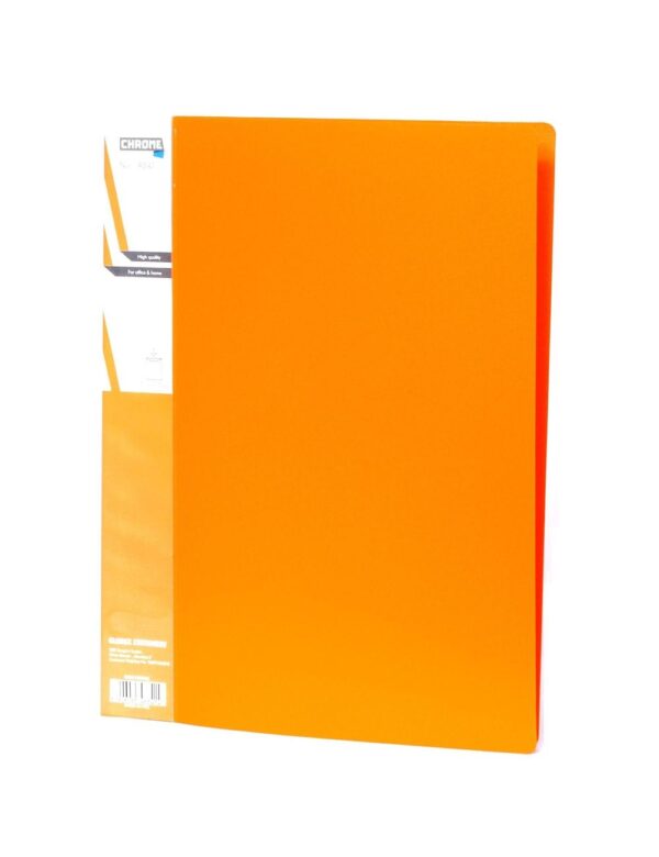 Chrome Vivid Colour Display Book A4- JMZ1021 - Image 3