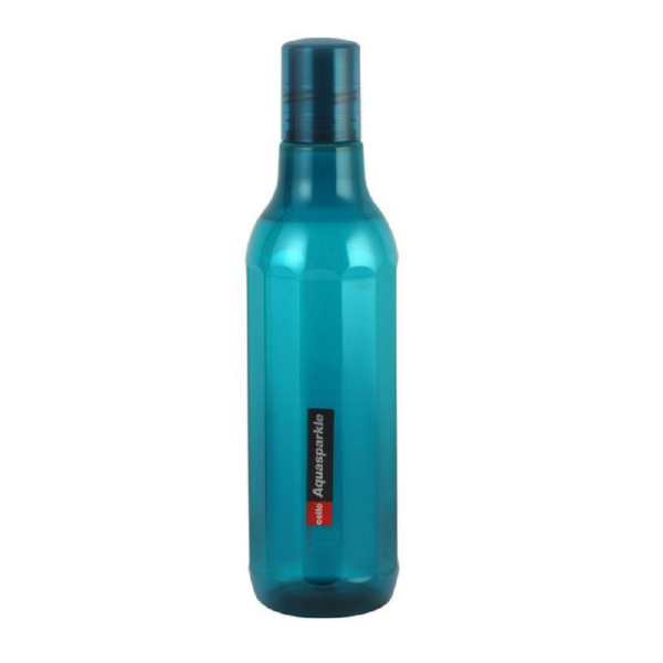 Cello Aqua Sparkle Water Bottle | 100% food grade | Leak proof and Break proof | 1000ml| Green- BCS1016