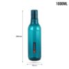 Cello Aqua Sparkle Water Bottle | 100% food grade | Leak proof and Break proof | 1000ml| Green- BCS1016 - Image 2