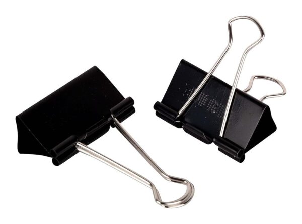 Chrome 51Mm Black Binder Clip- JMZ1023 - Image 3