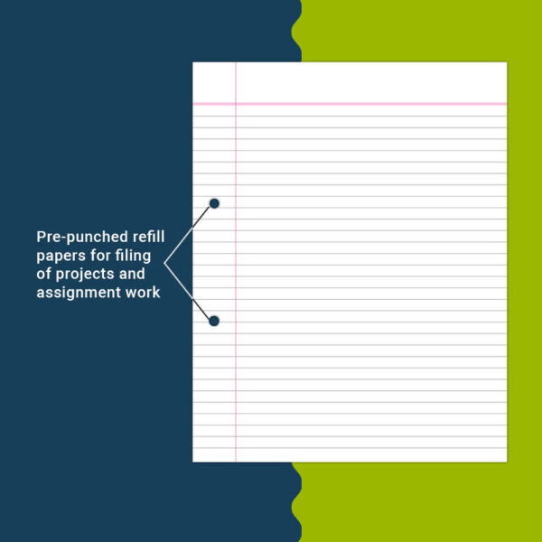 Youva Journal Papers - Smooth and Durable | White- JMZ1027 - Image 4