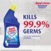 Sanifresh Advance Liquid Toilet Cleaner with Odonil Air Freshner Block- CPE1025 - Image 3