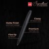 Cello Signature Carbon Ball Pen Blue 1 pc- XUG1031 - Image 3