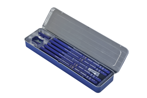 Doms Superio Pencil 10 Pcs Tin Pack- XUG1037 - Image 5