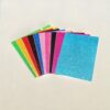 EVA Foam Glitter Sheets A4 Size, Assorted Colours- QLZ1020 - Image 6