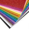 EVA Foam Glitter Sheets A4 Size, Assorted Colours- QLZ1020 - Image 5