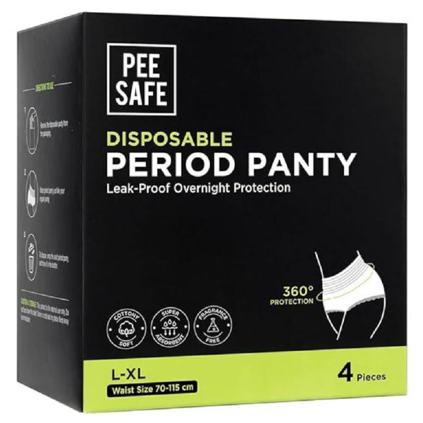 Pee Safe Disposable Period Panty L-Xl- QEV1010