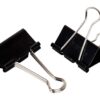 Chrome 41Mm Black Binder Clip- JMZ1033 - Image 3