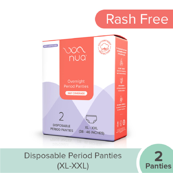 Nua Overnight Period Panty Trial Pack (Xl-Xxl)- QEV1015