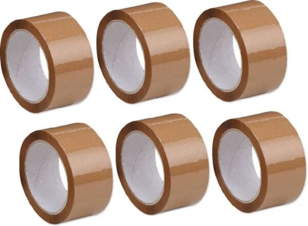 Packaging Tape - Acrylic Brown Tape | 2" x 35 m- PPR1006 - Image 4
