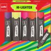 Cello Highlighter Pack of 5 Assorted Colours- QLZ1039 - Image 5