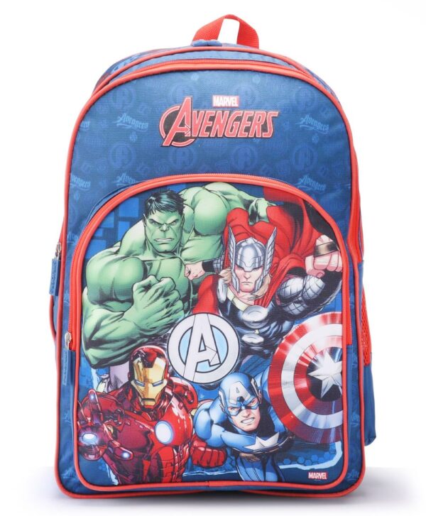 Marvel Avengers School Bag 16 Inches- A Playful Companion for School Days- QLZ1044