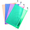 Mesh Zipper A4 Size Pouch/Documents Holder/Bag - Assorted- QLZ1045 - Image 4